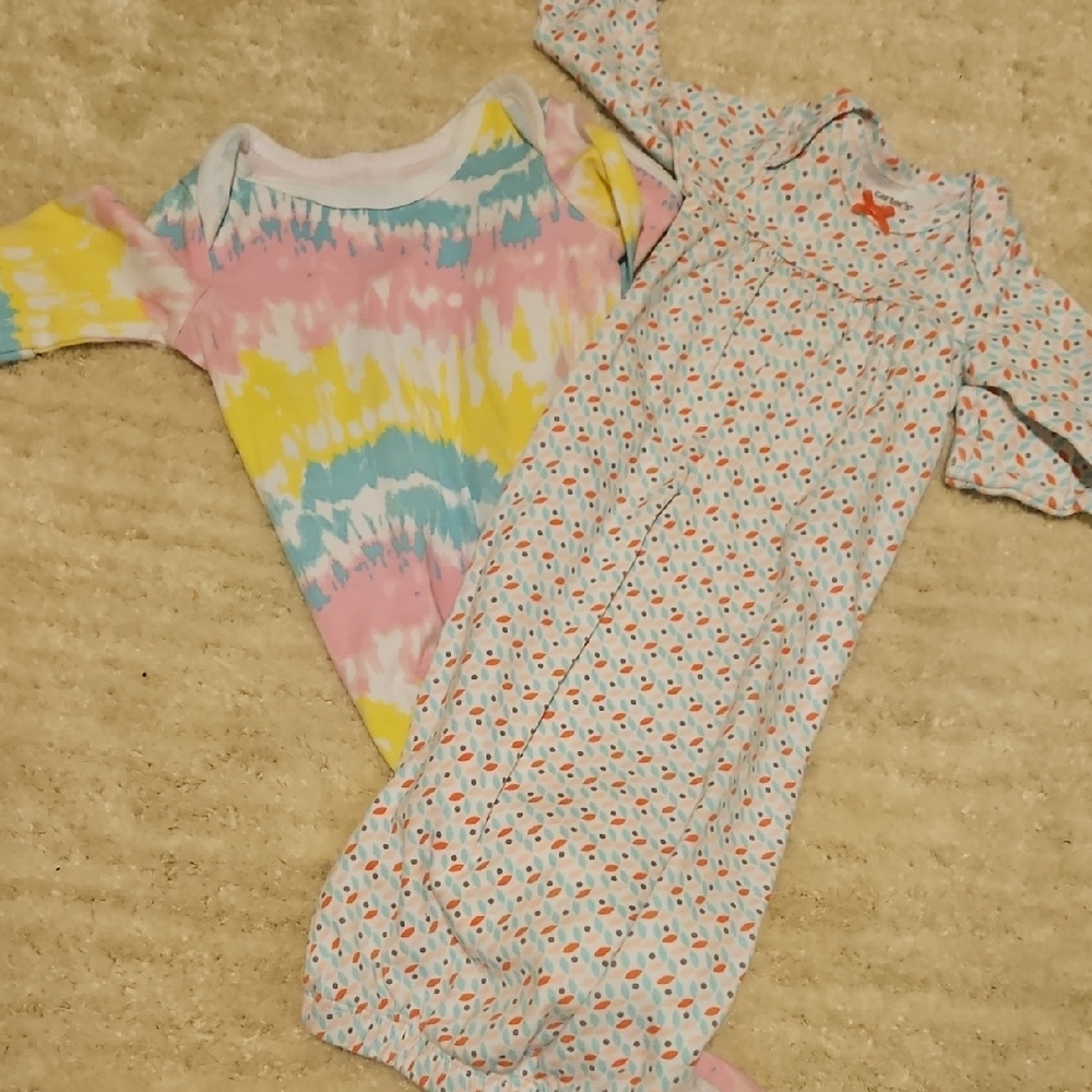 Colorful Girls Onesies Set Lot Of 16 Pieces